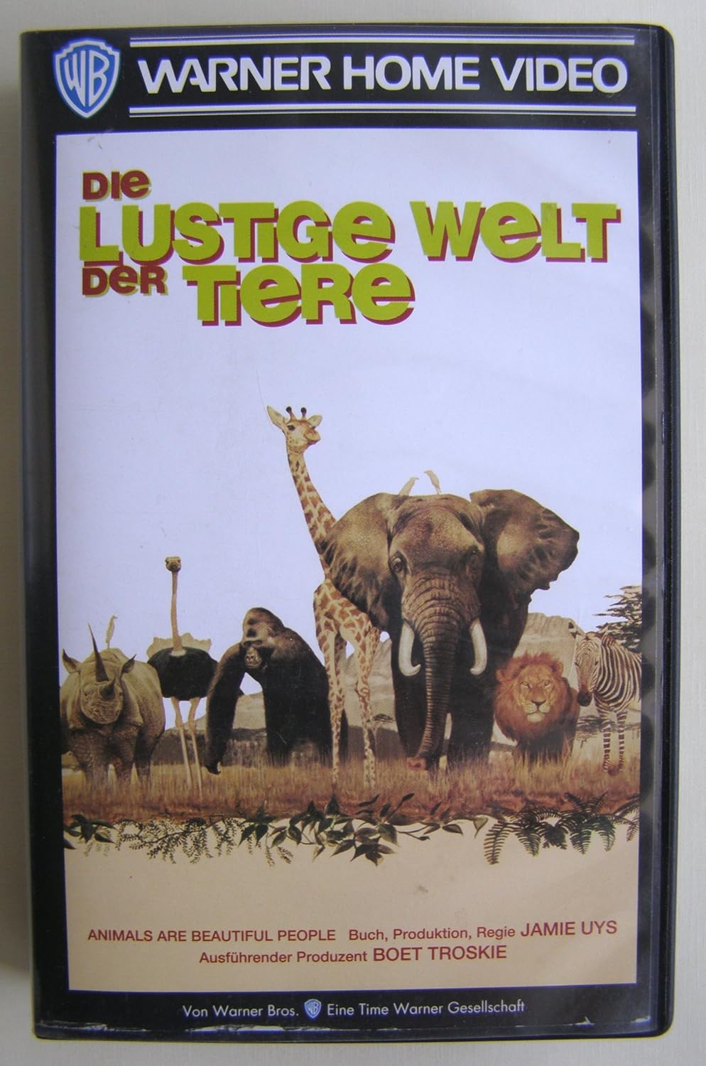 Die lustige Welt der Tiere [VHS]: Jamie Uys, Jamie Uys: Amazon.de: VHS