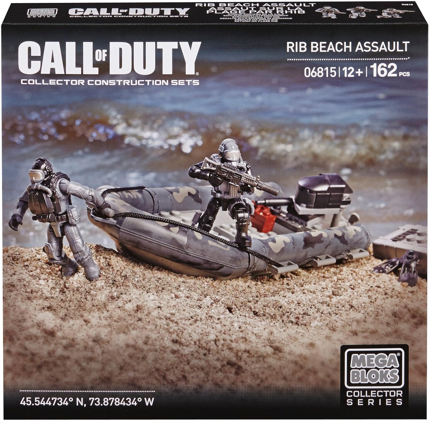 Mega Bloks Call of Duty RIB Beach 