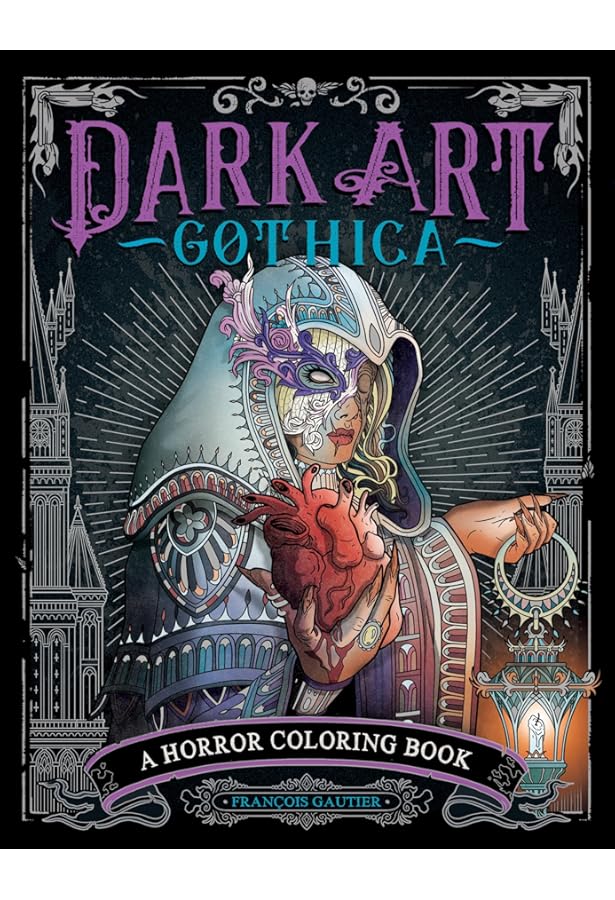 Amazon.com: Dark Art Supernatural: A Sinister Coloring Book (DARK