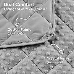 yescool Twin Size Weighted Blanket for Adults 12