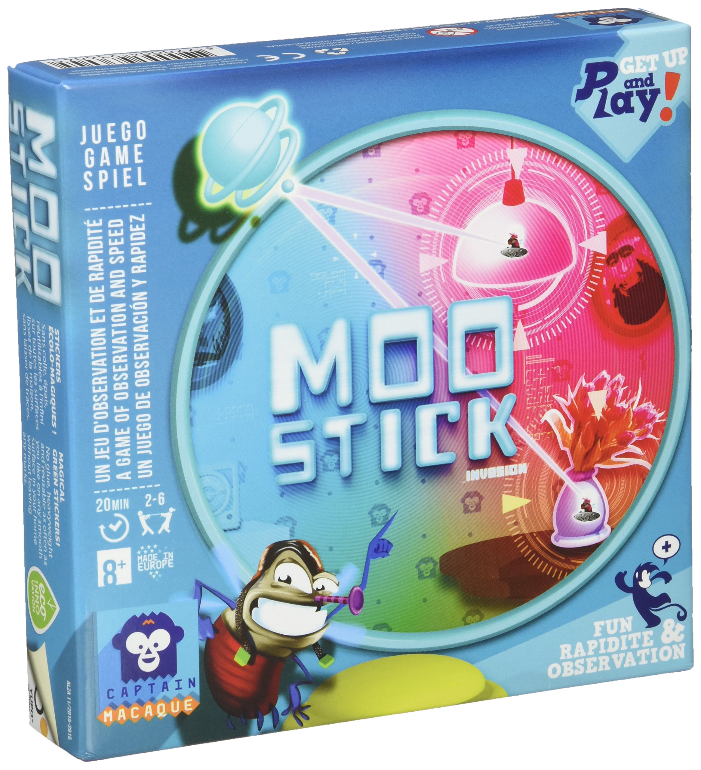 Captain Macaque Moo Stick - Multi