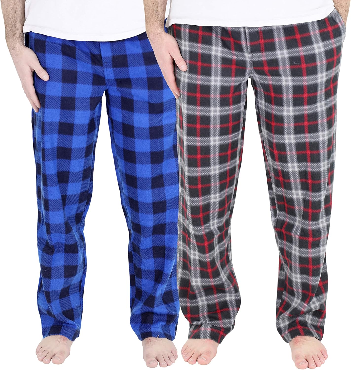 Fruit of the Loom Men's Yarndye Woven Flannel Pajama Pant Bottom