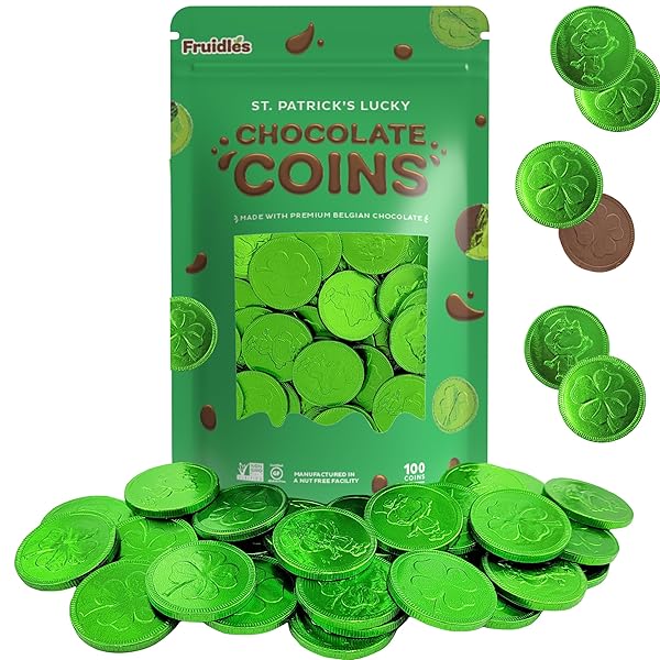 SAINT PATRICK’S DAY 100 CLOVER SHAMROCK LEPRECHAUN GREEN...