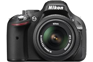 Nikon D5200 24 Megapixel Digital SLR Camera with 18-55mm VR Lens Kit - Black