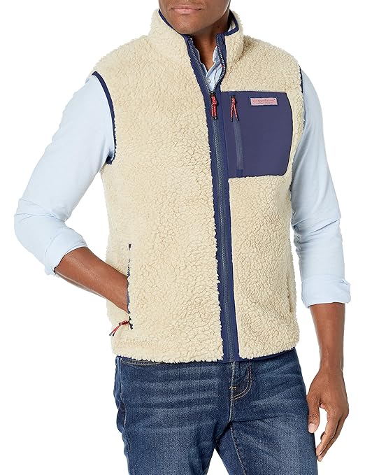 Buy Vineyard Vines Men's Sherpa Vest at Amazon.in