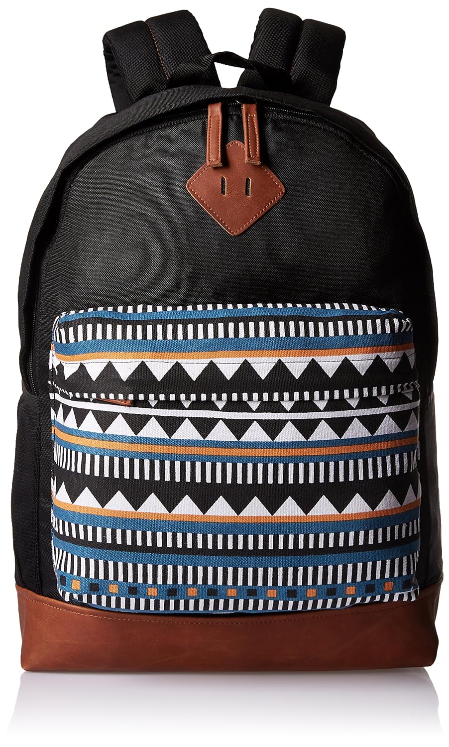 GEAR Black and Tan Aztec Backpack