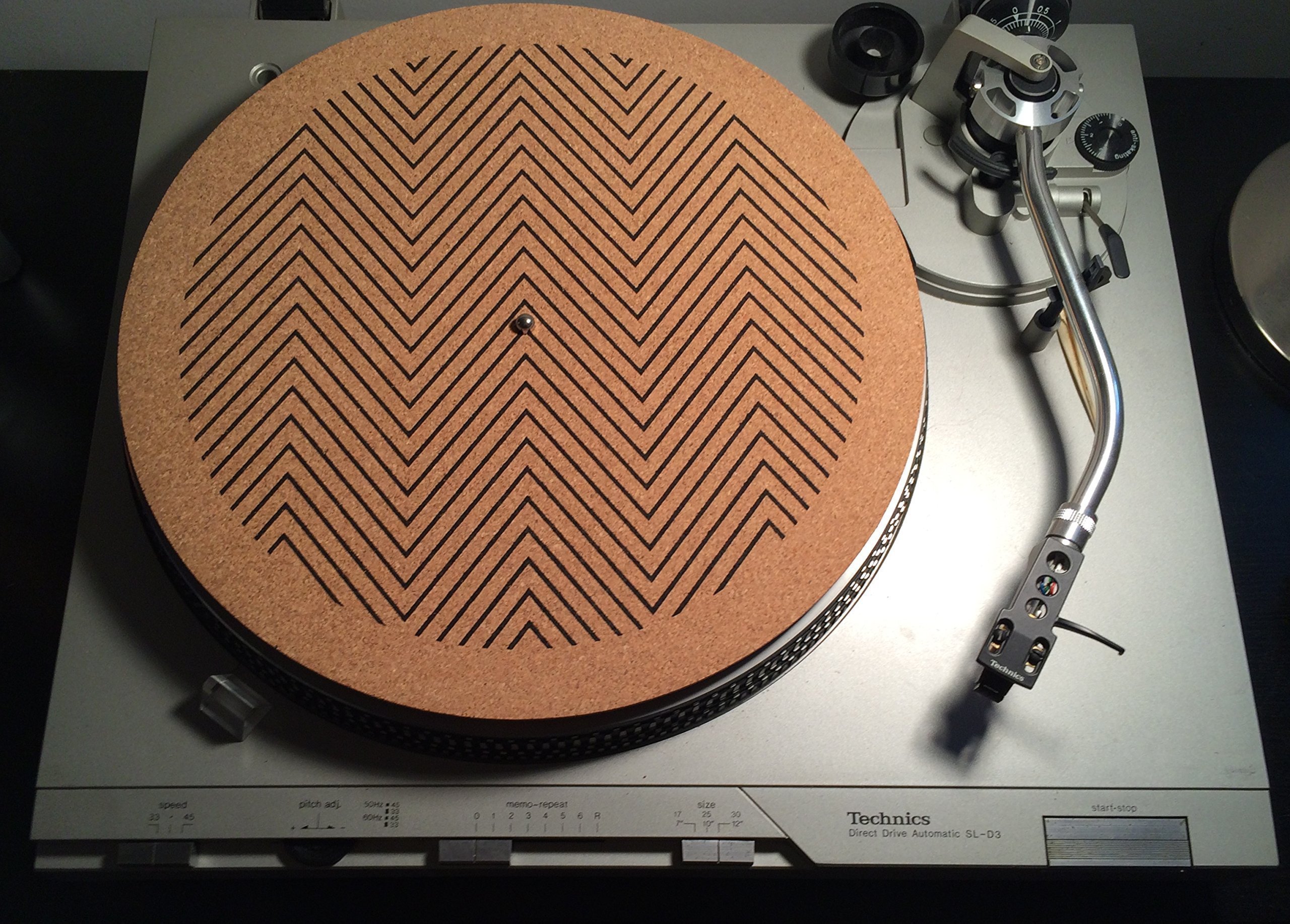 Handcrafted Natural Cork Turntable Mats Tecac