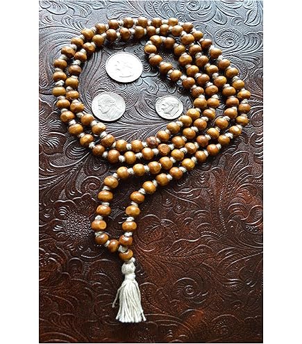 I Comprar Japa Mala de Vaijayanti 108 cuentas y Rudraksha 5 mukhis