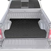 Husky Liners Custom Bed Liner | Fits 2015-2026 Ford F-150, 2022-2026 F-150 Lightning, 5'7" Bed (Will NOT fit w/Drop-in Bed Liners) | Bed Liner, 1-pc Black - 16008