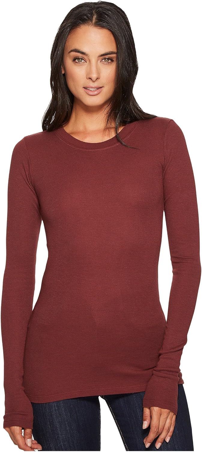 LAmade Women's Long Sleeve Basic Crew Neck Thermal at Amazon Womenâs Clothing store