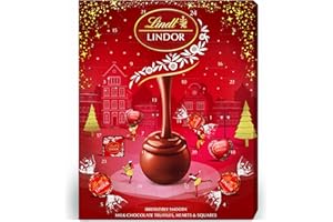 Lindt Lindor Milk Chocolate Advent Calendar, 289g