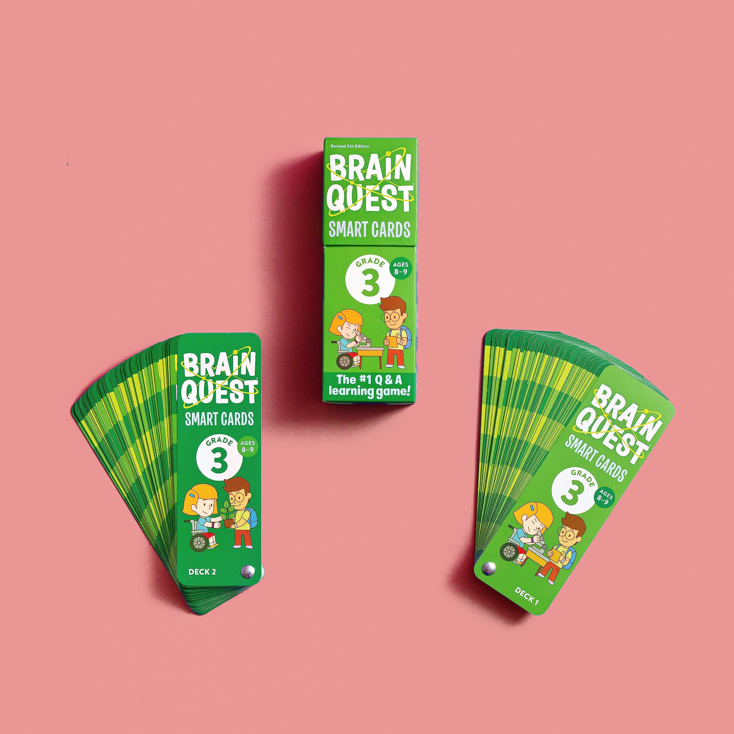 Brain Quest 3rd Grade Smart Cards Revised 5th Edition (Brain Quest Smart Cards)