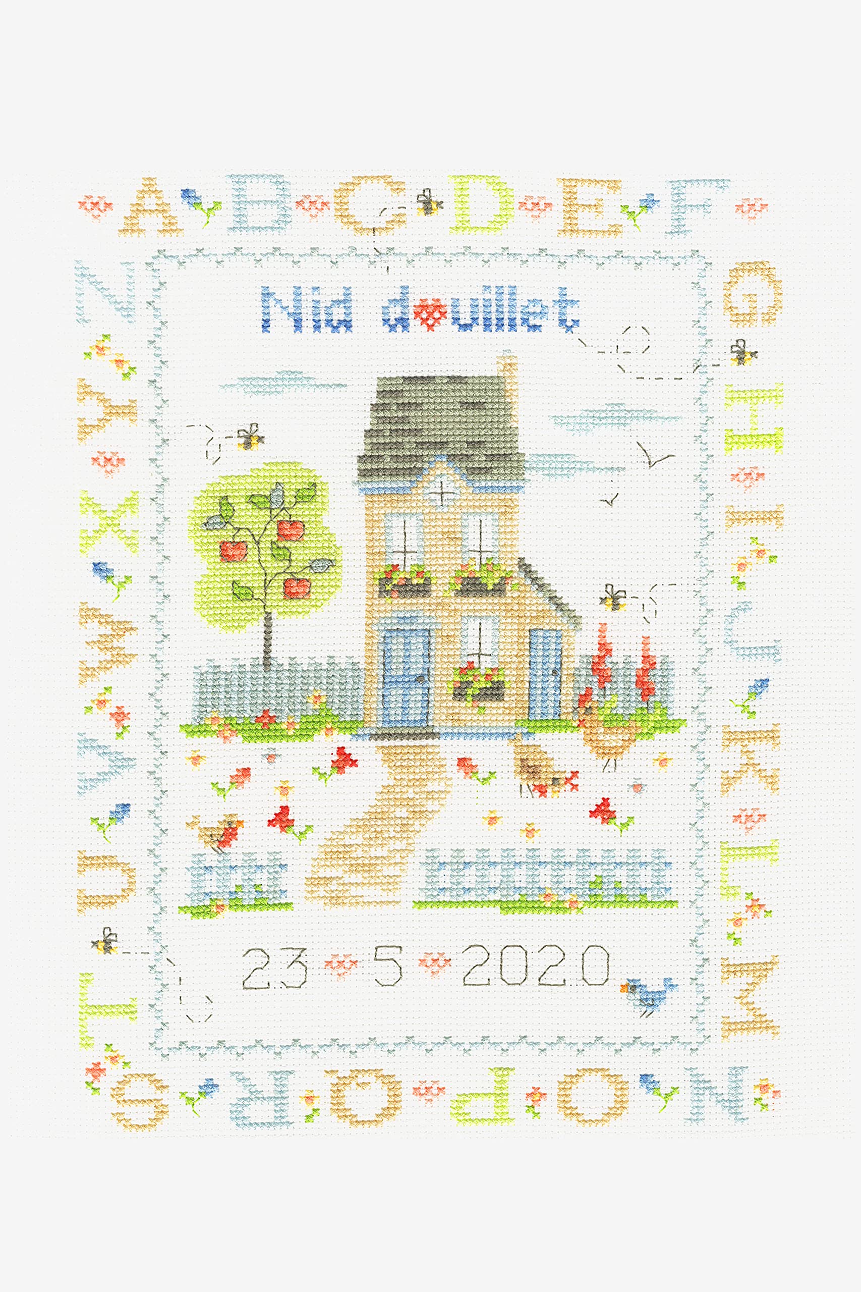 DMC Cosy Nest Cross-Stitch Kit