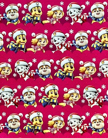 girls christmas wrapping paper