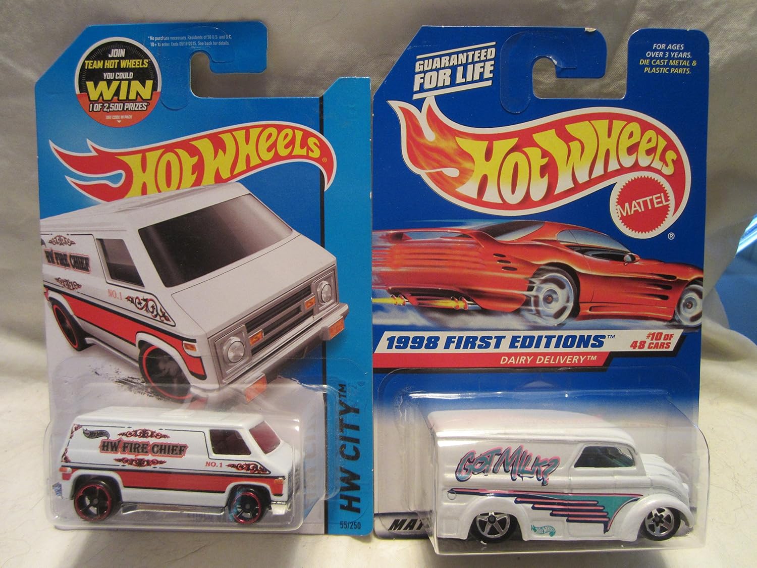 hot wheels 1998 first editions dairy delivery