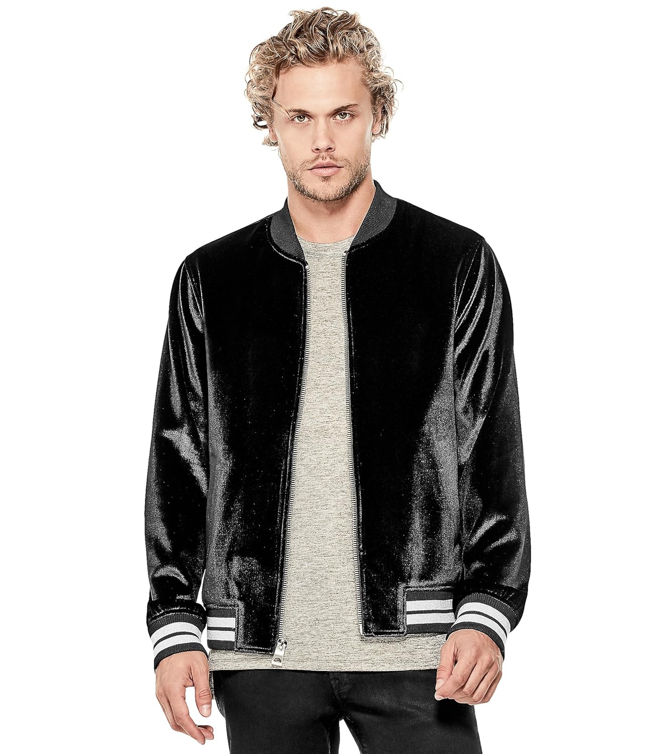 guess metallic jacket