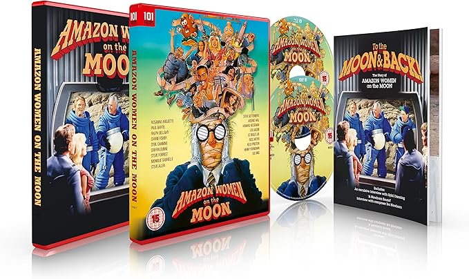 Amazon Women On The Moon Rosanna Arquette Steve Allen Paul Bartel Ed Begley Jr Ralph Bellamy Sybil Danning Griffin Dunne Carrie Fisher Steve Forrest Steve Guttenberg Howard Hesseman Lou Jacobi B B King Russ Meyer Michelle Pfeiffer