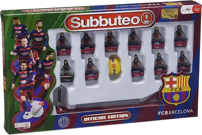 Subbuteo - Team Box FC Barcelona 2ª edición: Amazon.es: Deportes y ...