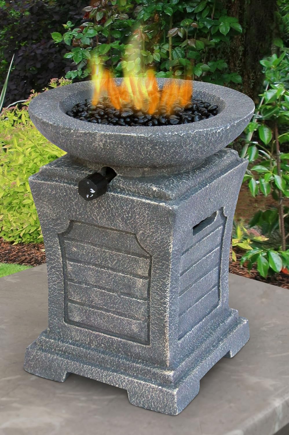 landmann outdoor fireplace on Amazon Com Landmann Usa Seneca Gas Tabletop Fire Pit 15 Inch Garden Outdoor