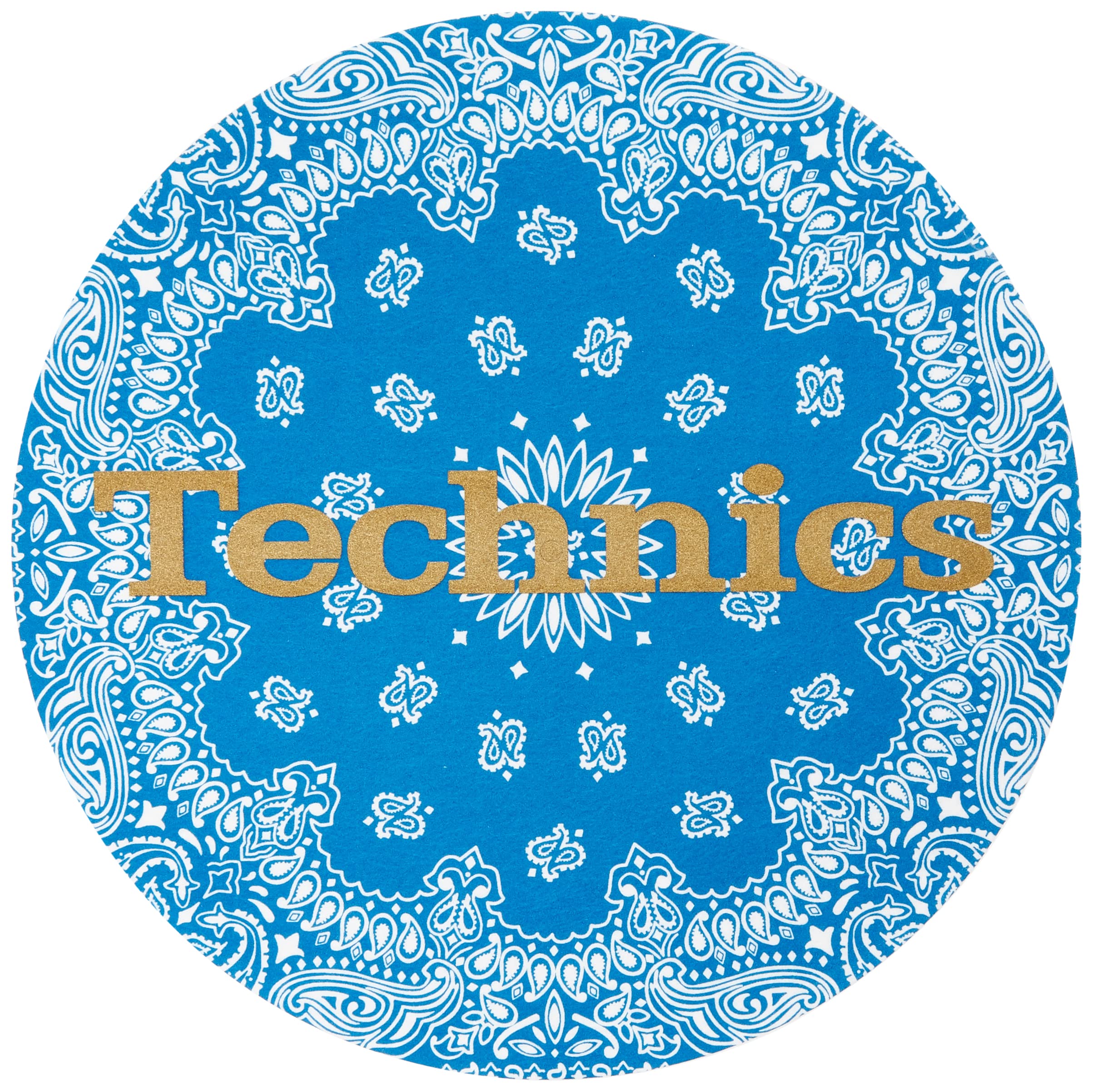 Technics Slipmat Bandana 2: Blue — image 1