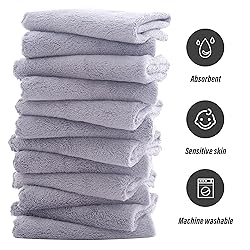 Sunny zzzZZ Ultra Soft 24 Pack Baby Washcloths