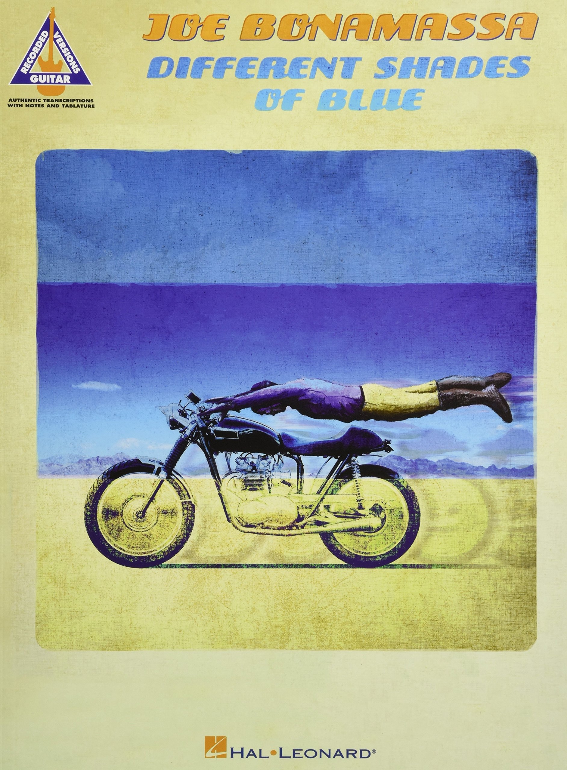 Amazon Com Joe Bonamassa Different Shades Of Blue Guitar Recorded Versions 0888680035099 Bonamassa Joe Books