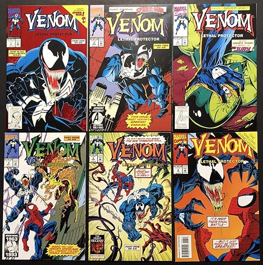 Amazon Com Venom 1993 Lethal Protector 1 6 Funeral Pyre Madness