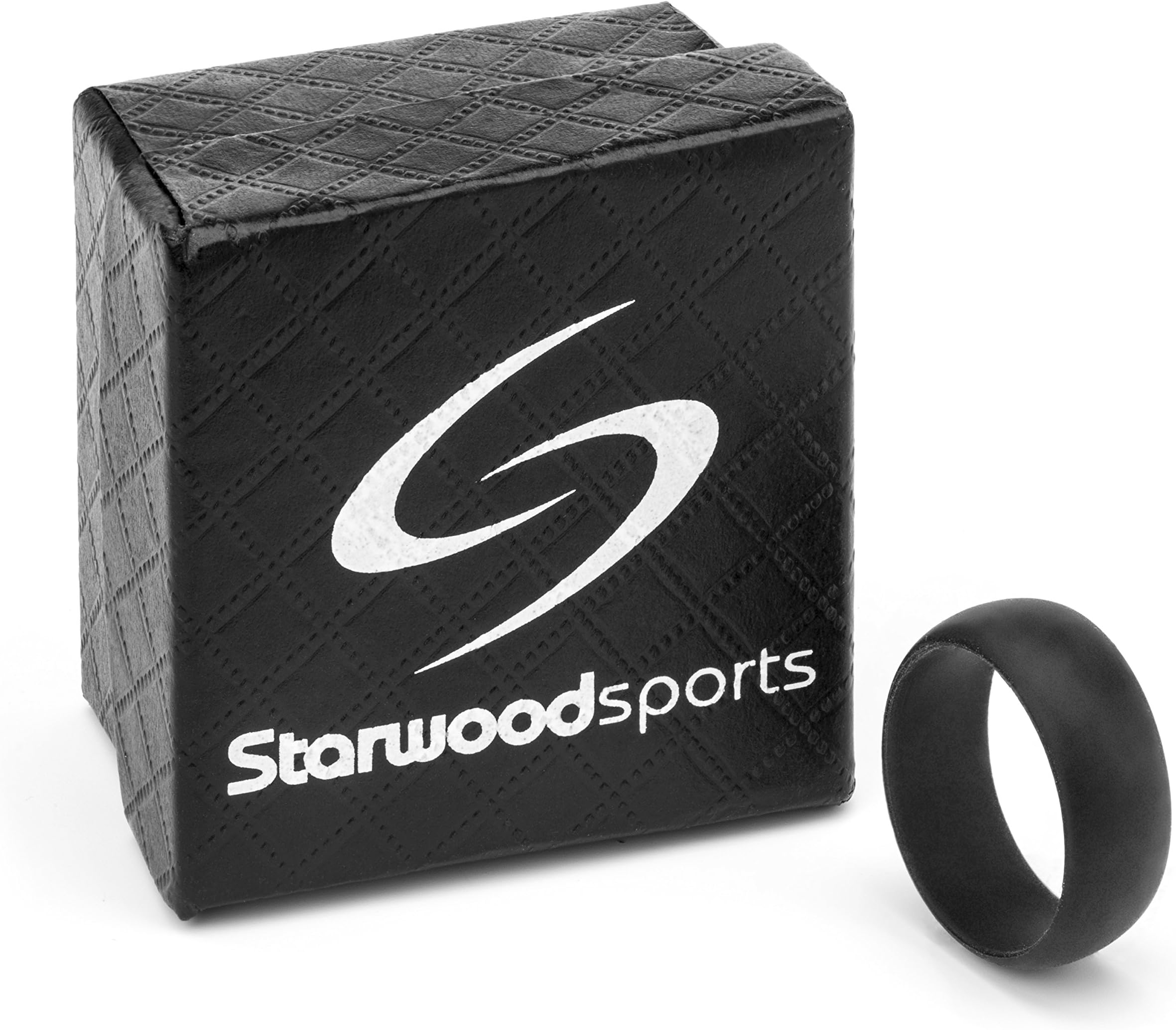 Silicone Wedding Ring – Men’s Wedding Band – Silicone Ring for Athletes, Firefighters, Police, Engineers, Electricians and Military Personnel – No Need to Worry About Scratching or Losing Your Wedding Ring Ever Again!