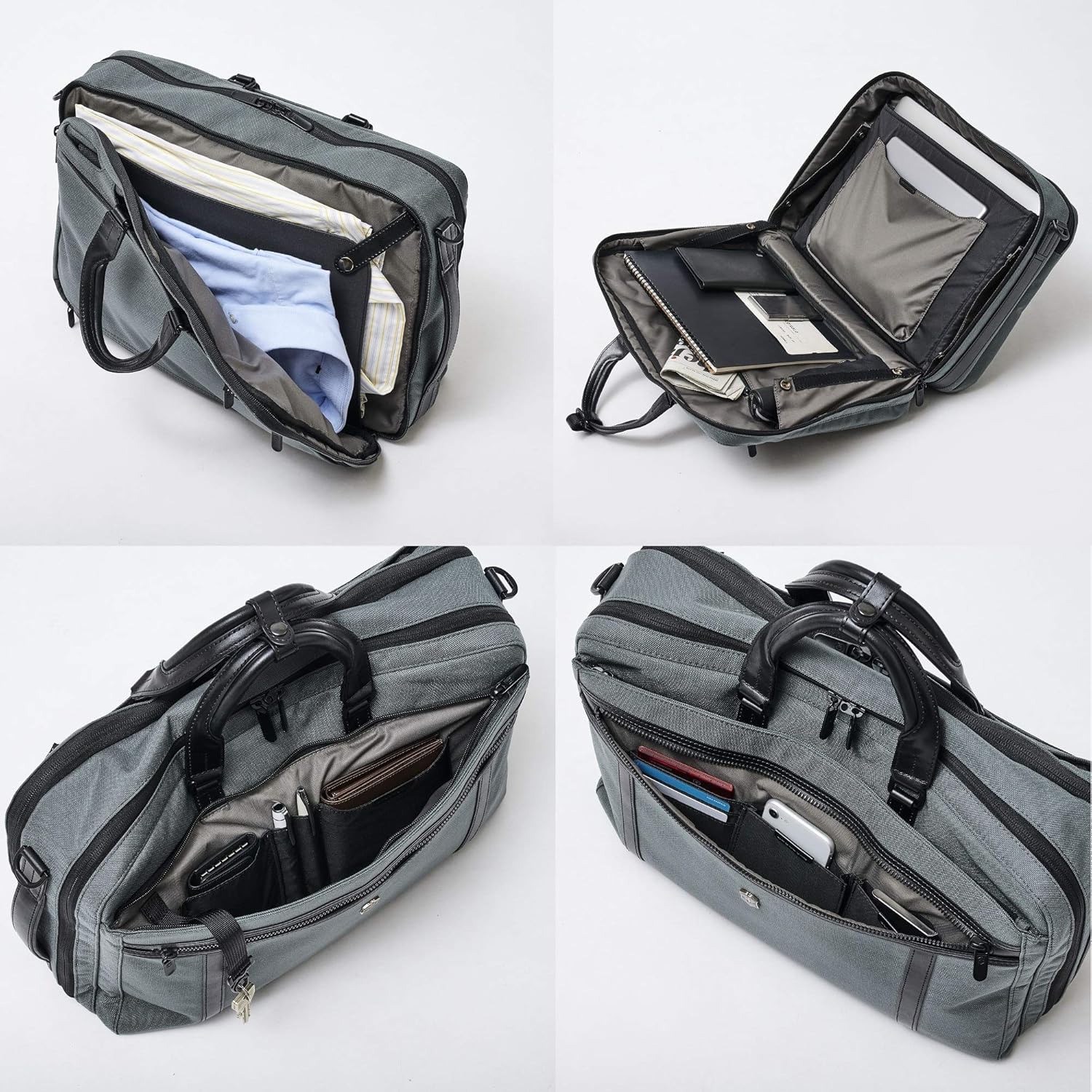 Amazon Co Jp ビクトリノックス 公式 国内正規品 ビジネスバッグ 3way Werks Professional ワークスプロフェッショナル Cordura エンジニア グレー シューズ バッグ