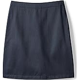 Lands' End School Uniform Girls Blend Chino Skort Top of Knee