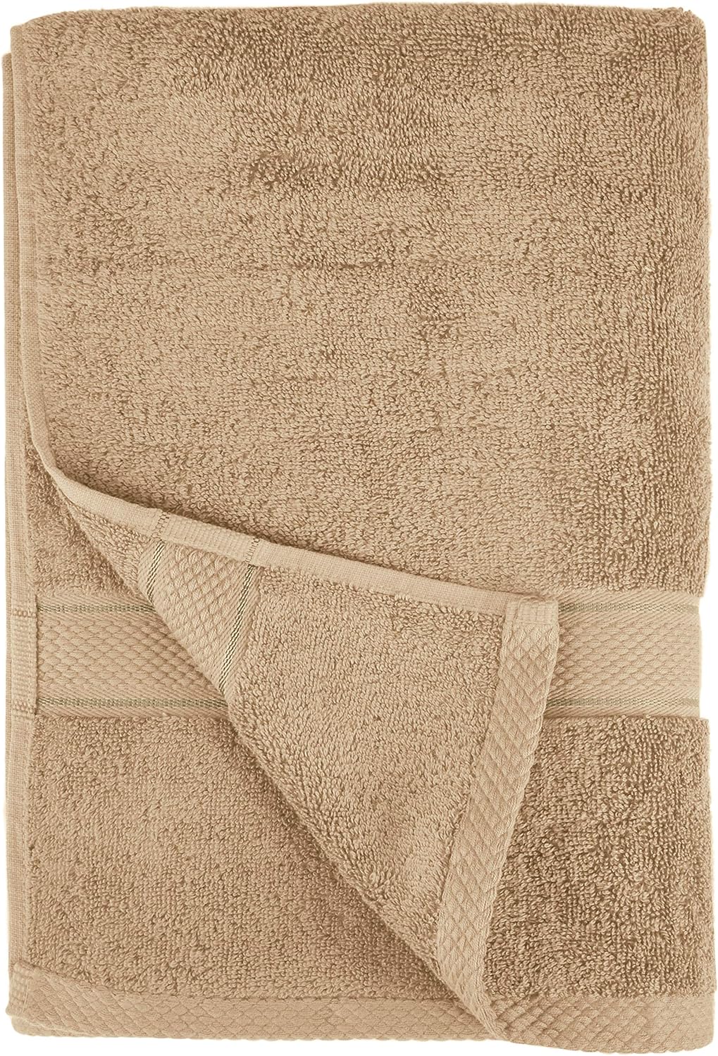 Pinzon 6 Piece Blended Egyptian Cotton Bath Towel Set - Driftwood: Home & Kitchen