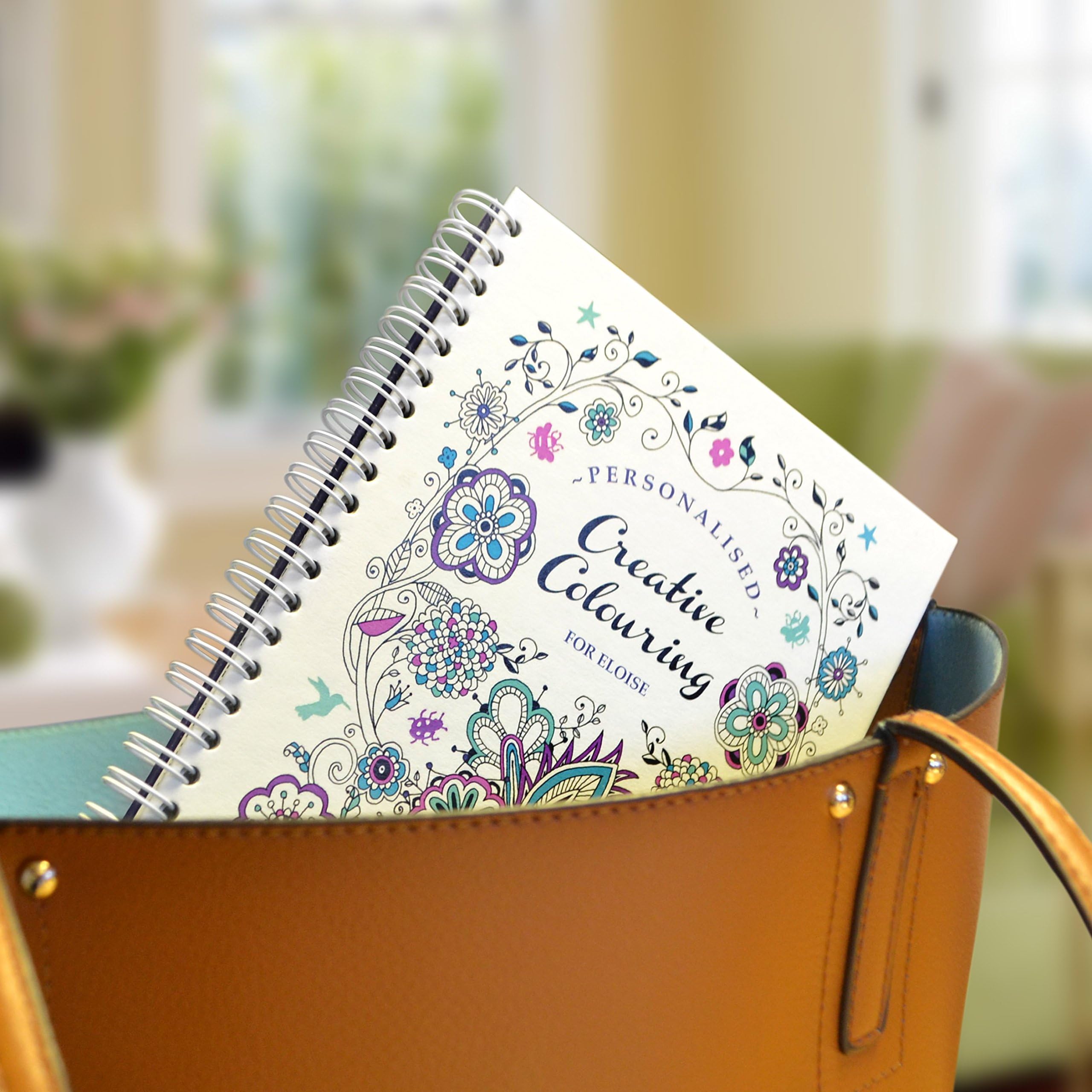 Personalised Creative Colouring Travel Edition-Sort Back