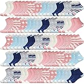 Foaincore 50 Pairs Women Fuzzy Socks Bulk Winter Fluffy Sleeping Slipper Warm Plush Socks Christmas Stocking Stuffers Gifts for Women