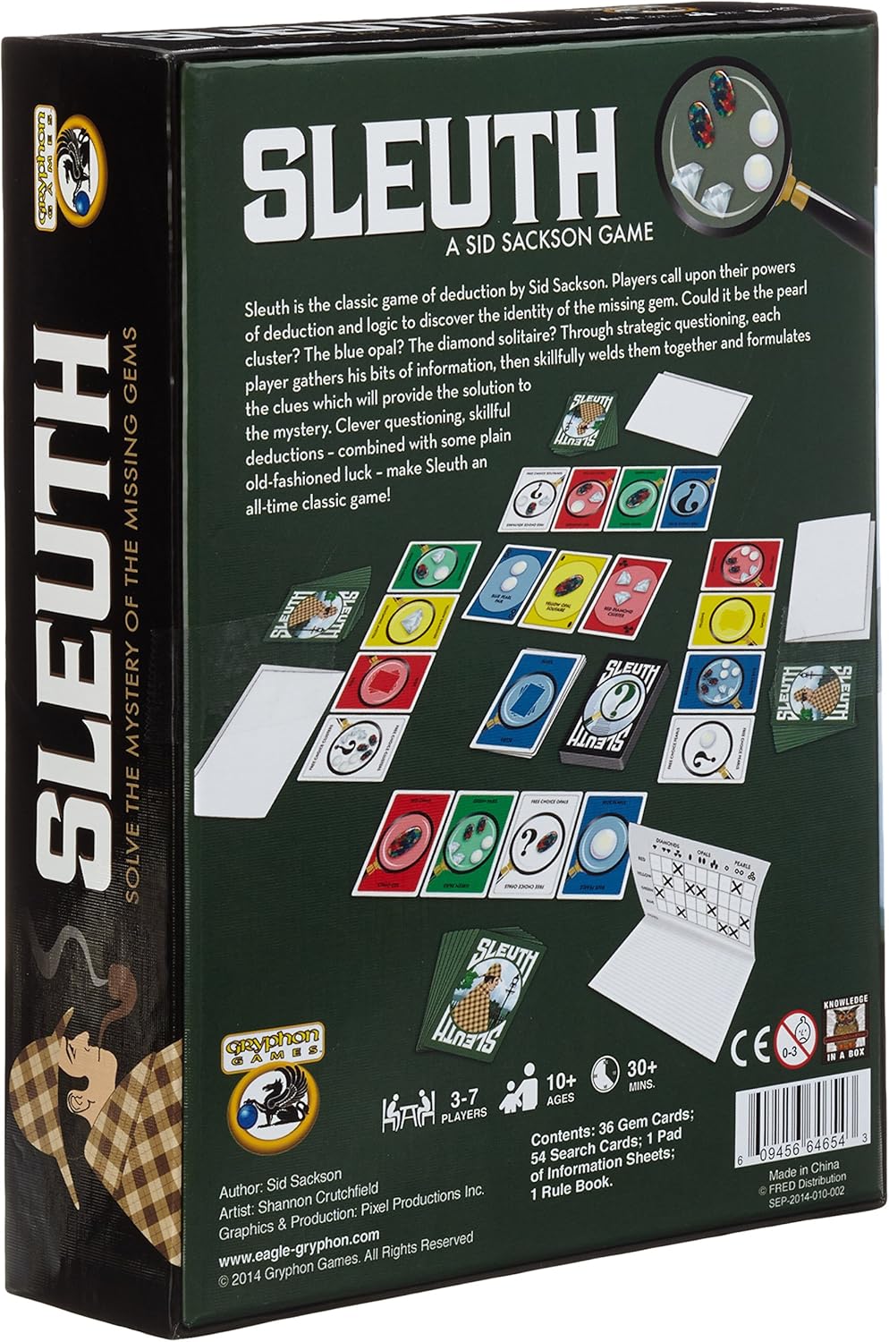 グリフォンゲーム Gryphon Games Sleuth Card Game n 並行輸入品 カードゲーム トランプ おもちゃ Amazon