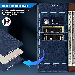 ZZXX for OnePlus 12R Wallet Case with [RFID