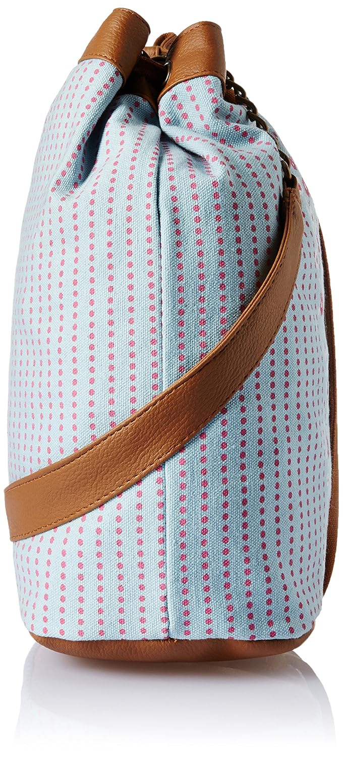 kanvas katha women's sling bag (multicolor) ()
