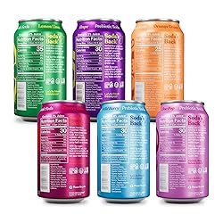 Poppi Sparkling Prebiotic Soda Beverage with Apple