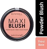 Rimmel London Maxi Blush Pigmented Powder Blusher Third Base 9 g view 4