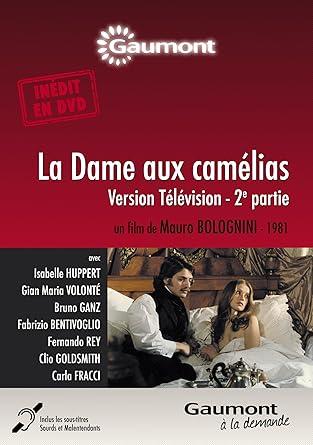 Amazon Com La Dame Aux Camelias Partie 2 Isabelle Huppert Gian Maria Volonte Bruno Ganz Mauro Bolognini Movies Tv