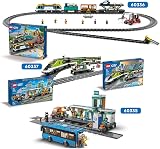 LEGO City Express Passenger Train Set 60337 with Remote Control & 6 Minifigures view 6