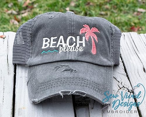 beach please cap