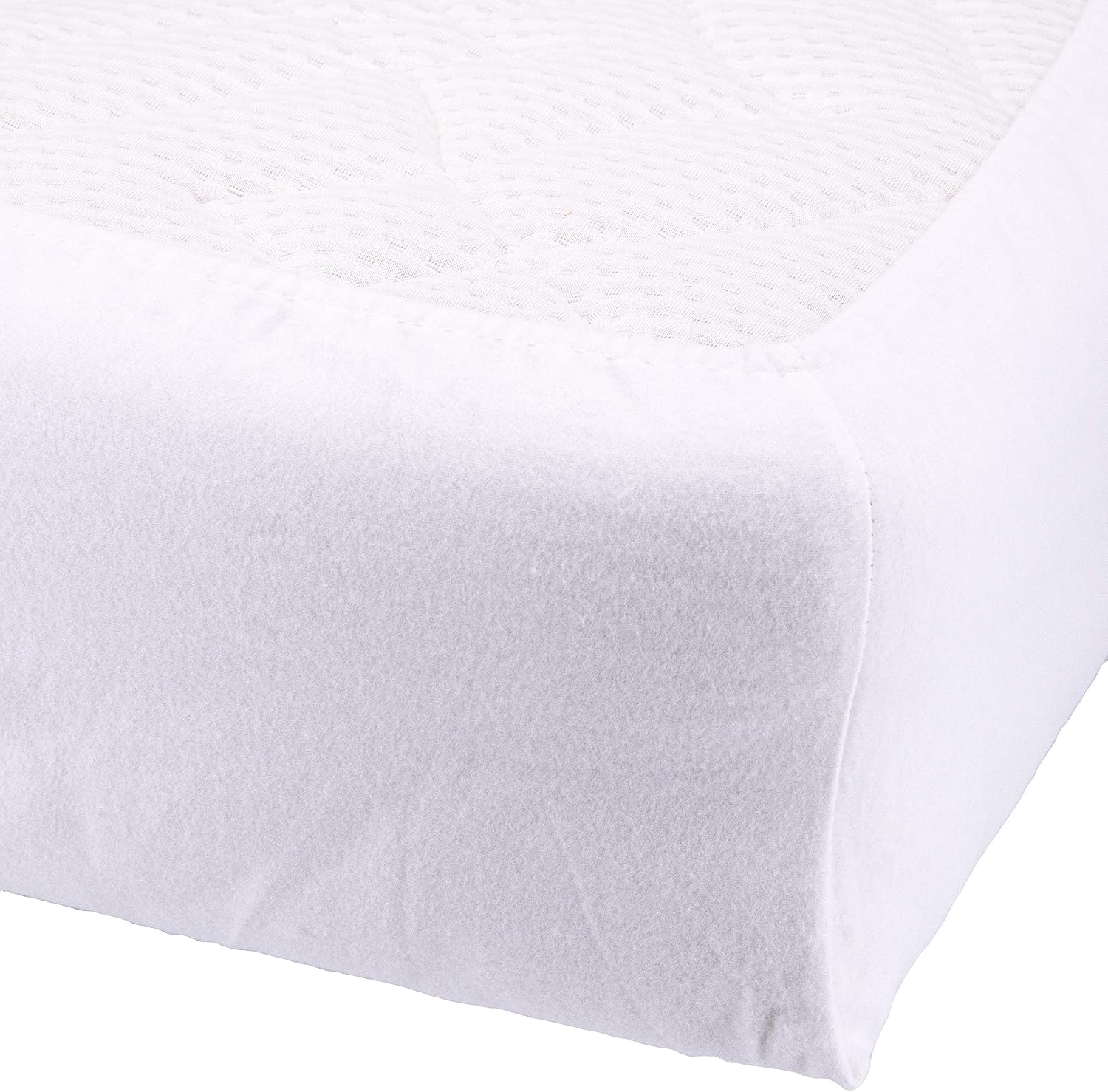 Setex Molton body mattress protectors, fitted sheet, basic, white, 1308, Cotton, White, 90 x 200 cm - Image 5