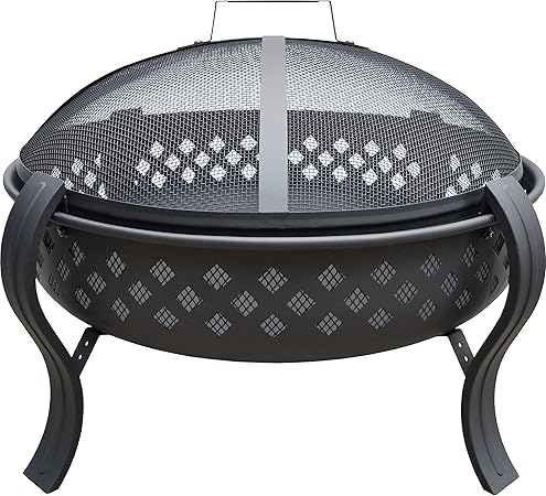 Amazon Com Landmann 21940 Brookfield Firepit Black Garden