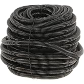 Dorman 86634 1/2 in. x 100 Ft. Black Flex Split Wire Conduit