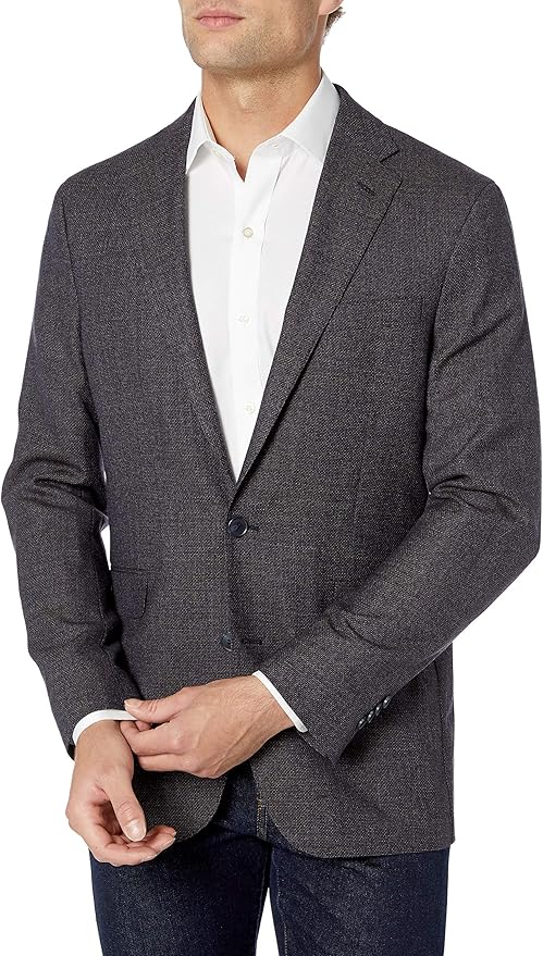 Cole Haan 可汗 修身款 羊毛呢 男式休闲西服 36R码1.7折$41.7 海淘转运到手约¥379 Cole Haan 可汗 修身款 羊毛呢 男式休闲西服 36R码1.7折$41.7 海淘转运到手约¥379