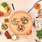 Progress EK4025PAR-R Pizza Maker Terracotta Cover 800W Black Mini Large Pizzas view 6