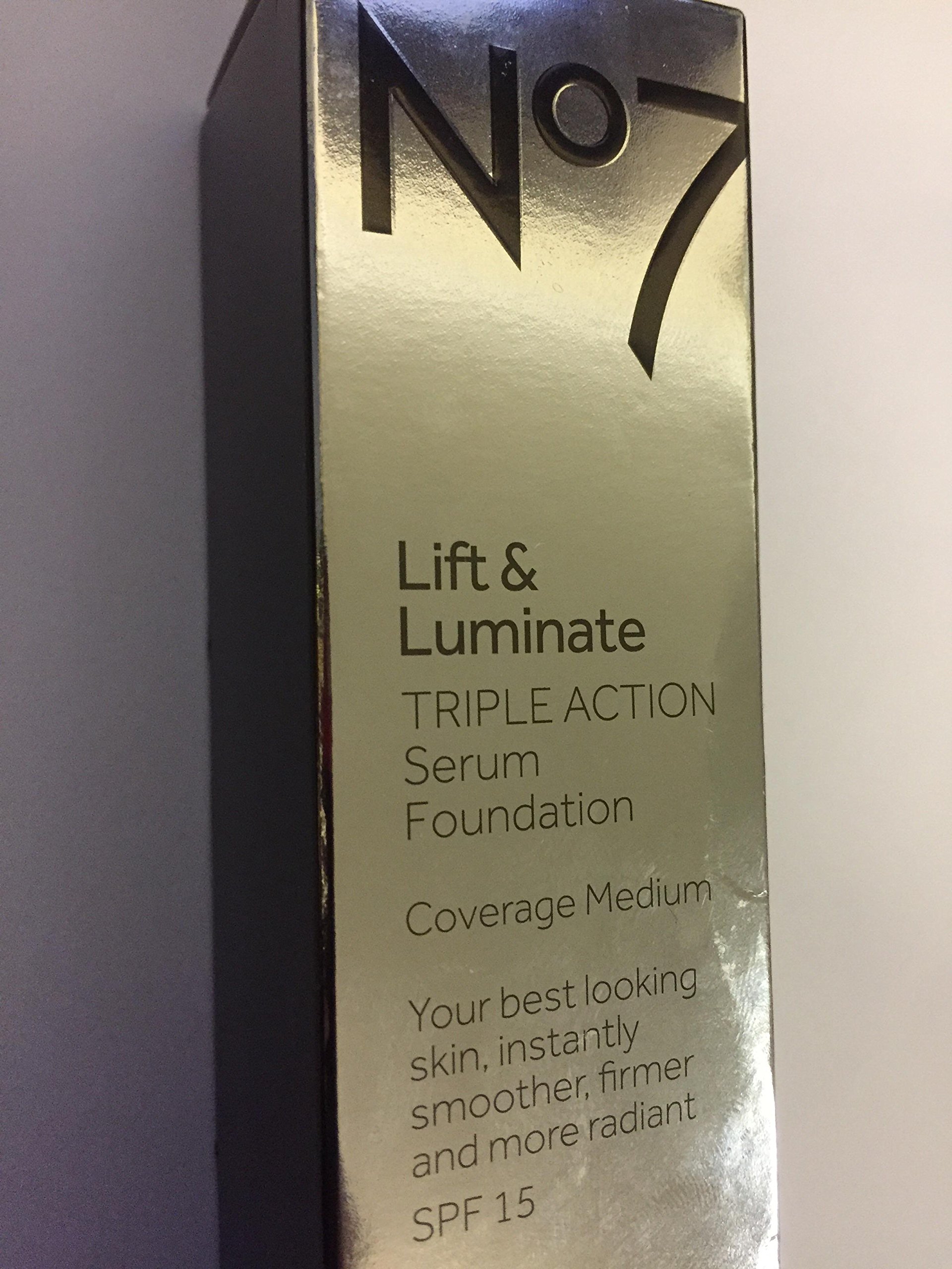 Boots No7 Lift & Luminate Foundation - Cool Ivory -30ml - Lift & Firm