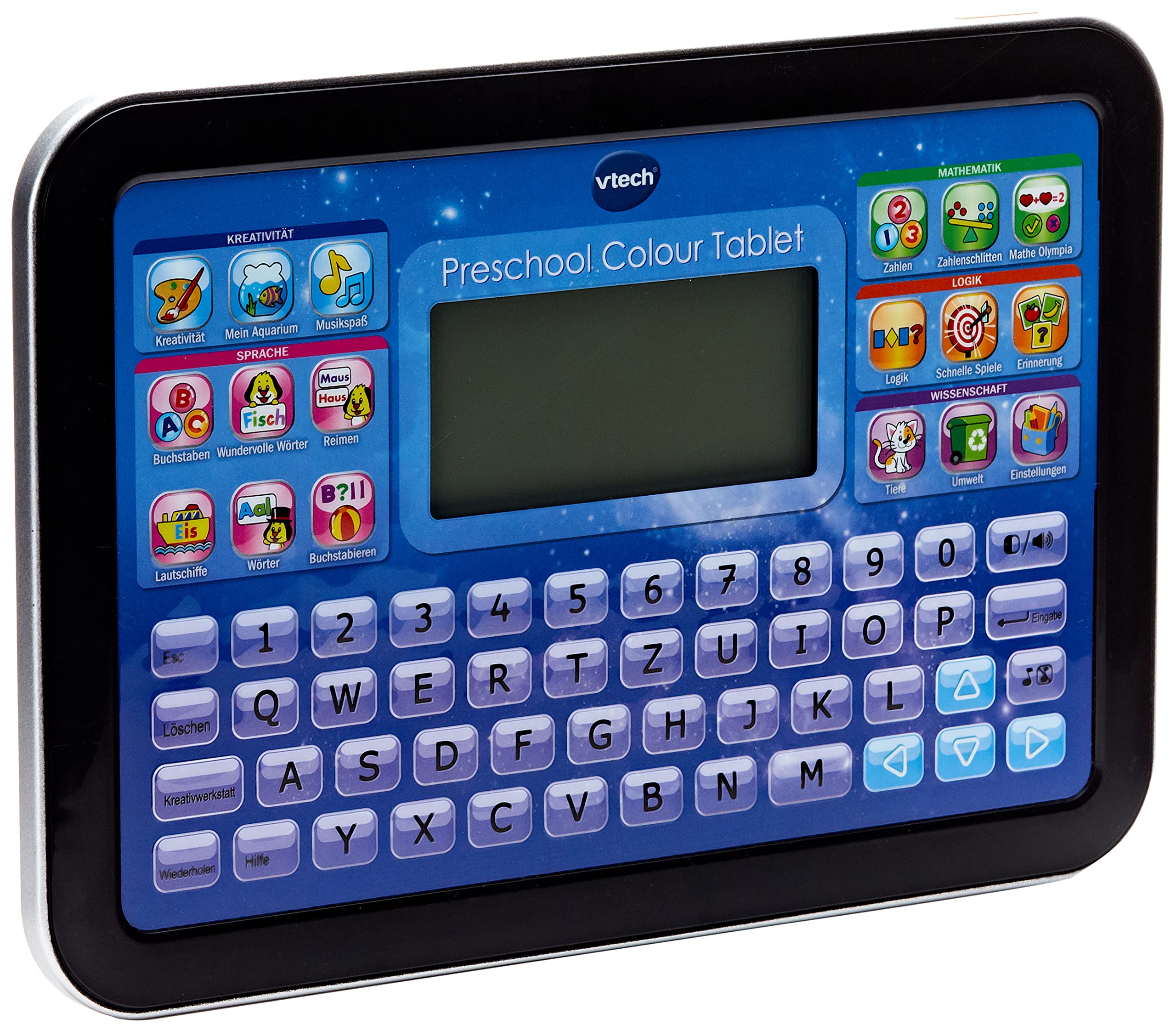 VTech Preschool colour tablet blue, German version