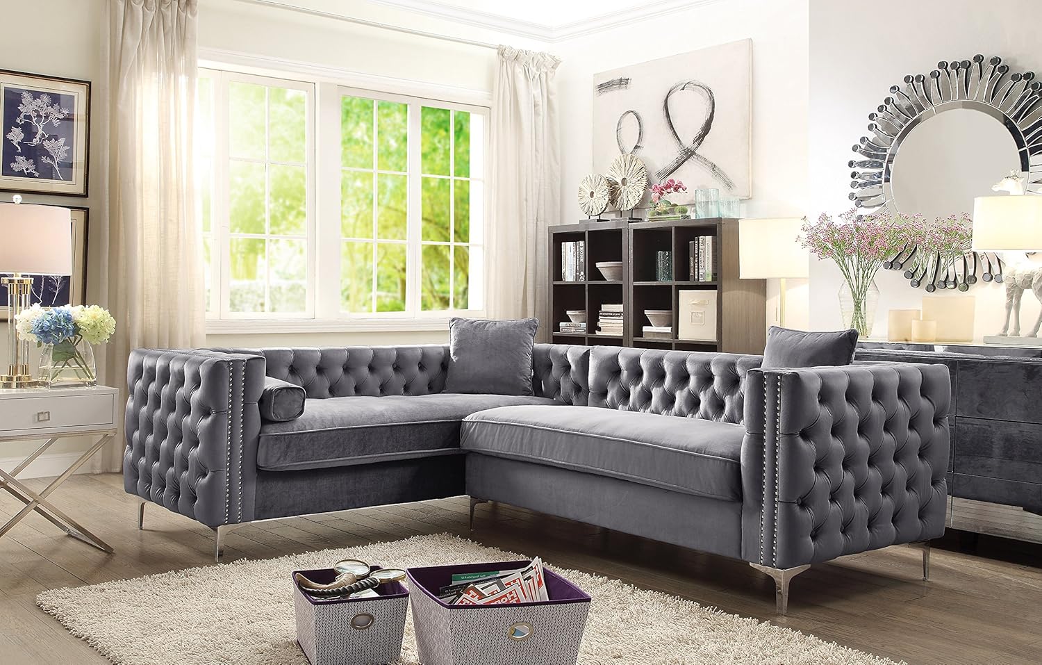 Best left leather sectional sofa