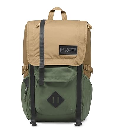 JanSport Hatchet Laptop Backpack (Field TAN/Muted Green)